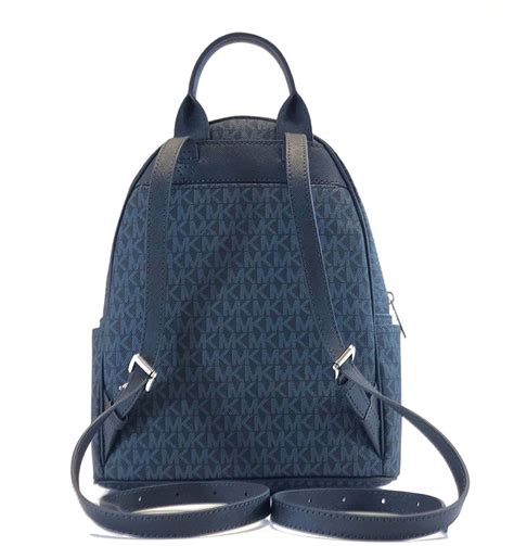 michael kors abbey navy|Amazon.com: Michael Kors Abbey Backpack.